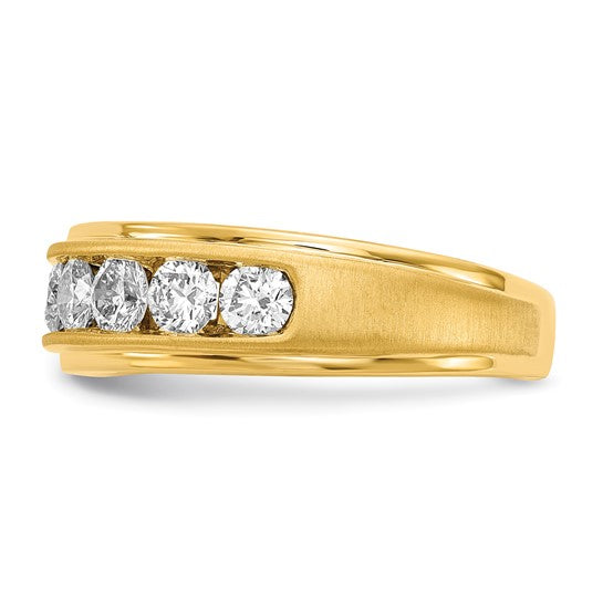 10-karat Lab Grown Diamond, SI1/SI2, G H I, Men's Ring