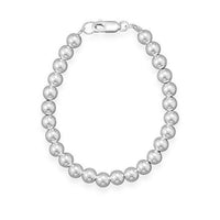 Thumbnail for 6mm Sterling Silver Bead Strand