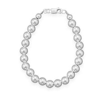 Thumbnail for 7mm Sterling Silver Bead Strand