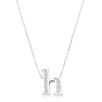 Thumbnail for Pave Initial H Pendant