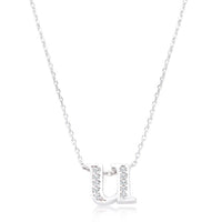 Thumbnail for Pave Initial U Pendant