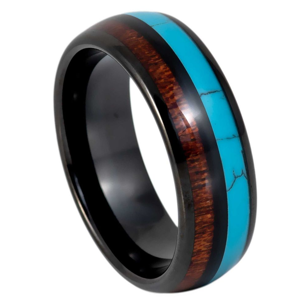 The Big Daddy Tungsten Wedding Band
