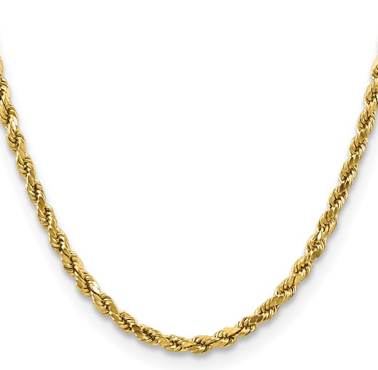 22 Inch Semi-Solid 4mm Rope Chain