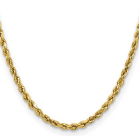 Thumbnail for 22 Inch Semi-Solid 4mm Rope Chain