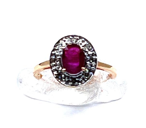 RUBY AND DIAMOND CARATS RUBY