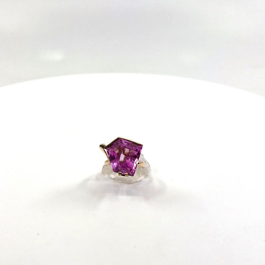 PINK TOPAZ COCKTAIL RING