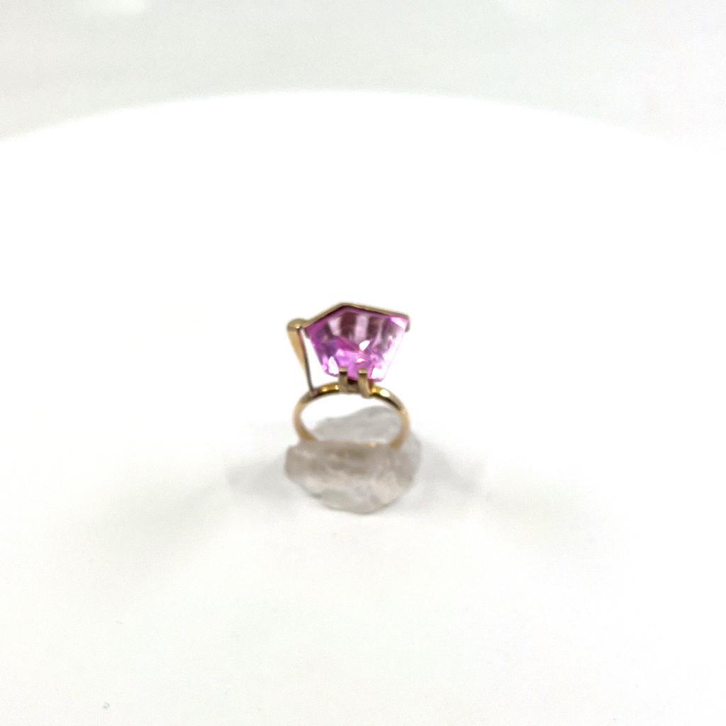 PINK TOPAZ COCKTAIL RING
