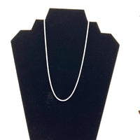Thumbnail for NA LADIES DIAMOND CUT ROPE SILVER CHAIN