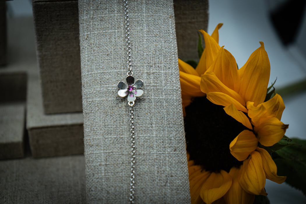 Flower of Life Bracelet in SIlver