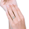 Thumbnail for The Positano Pear Shape CZ Engagement ring
