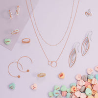 Thumbnail for Pink Gold Filled Satellite Chain (0.5mm)