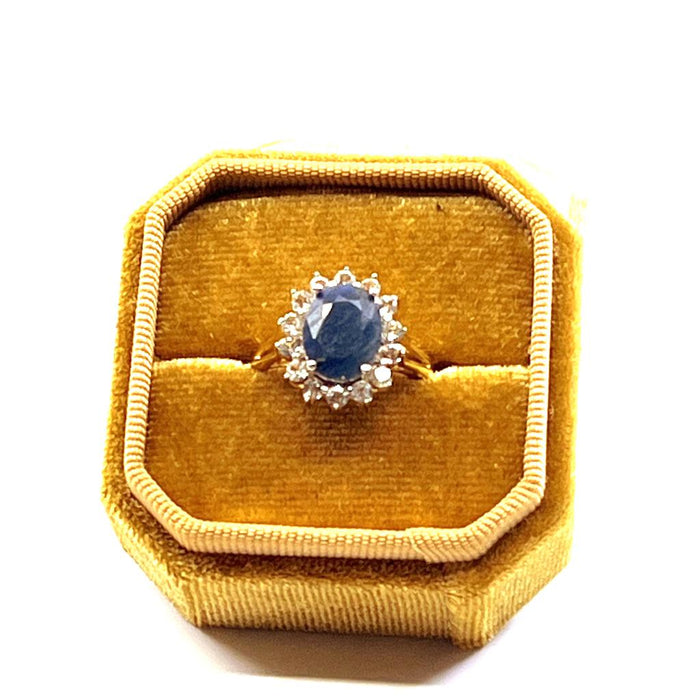 SAPPHIRE LADIES COCKTAIL OVAL