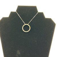 Thumbnail for CUBIC ZIRCONIA INFINITY CIRCLE PENDANT