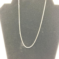 Thumbnail for N/A SILVER ROPE NECKLACE
