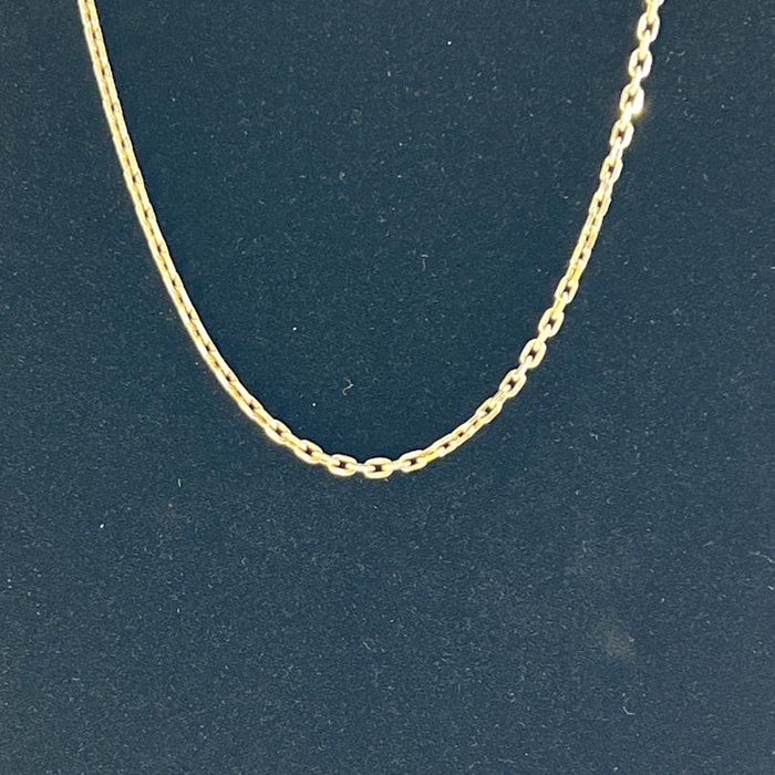 N/A SILVER ROLLO NECKLACE