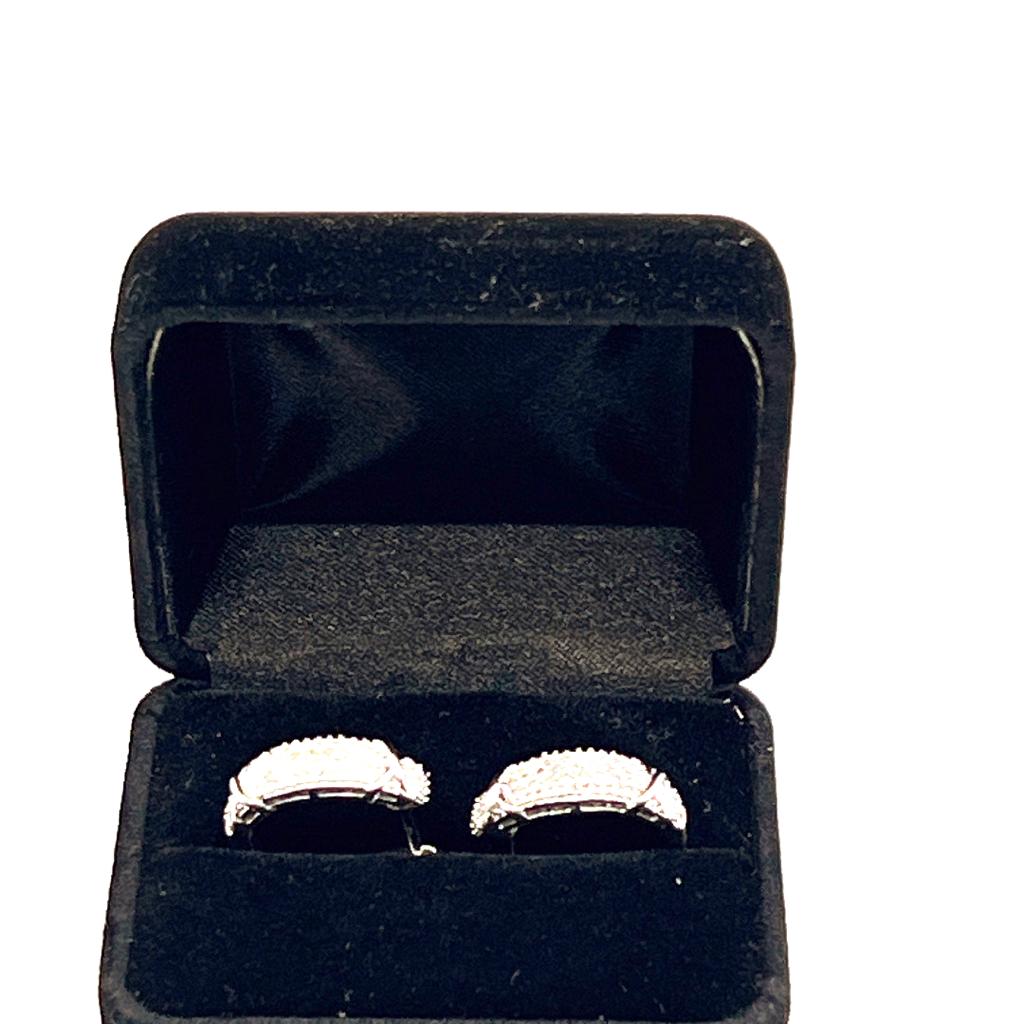 DIAMONDS FRENCH CLASP EARRINGS