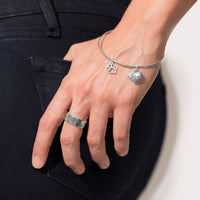 Thumbnail for Oxidized Paw Print Band