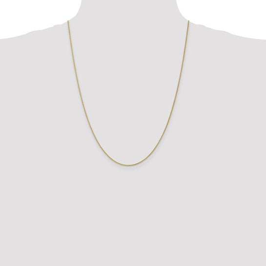 10-karat 1mm Spiga Chain