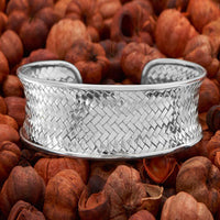 Thumbnail for Concave Woven Cuff Bracelet