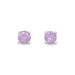 February Birthstone Stud Earrings