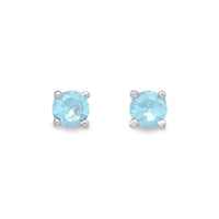 Thumbnail for March Birthstone Stud Earrings