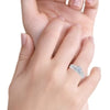Thumbnail for The Genova CZ Wedding Set