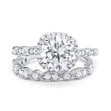 The Salerno CZ Engagement Ring