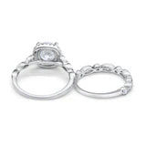 The Salerno CZ Engagement Ring
