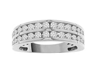 Thumbnail for LADIES BAND 1 CT ROUND DIAMOND 14K WHITE GOLD