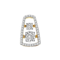 Thumbnail for LADIES PENDANT 1/4 CT ROUND DIAMOND 10K YELLOW GOLD