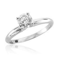 Thumbnail for LADIES RING 1/10 CT ROUND DIAMOND 14K WHITE GOLD