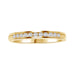 LADIES BAND 1/3 CT ROUND DIAMOND 14K YELLOW GOLD