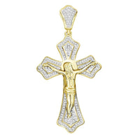 Thumbnail for MEN'S PENDANT 1/2 CT ROUND DIAMOND 10K YELLOW GOLD