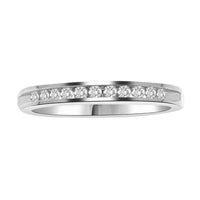 Thumbnail for LADIES BAND 1/2 CT ROUND DIAMOND 14K WHITE GOLD