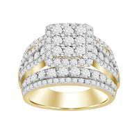Thumbnail for LADIES RING 2 CT ROUND DIAMOND 10K YELLOW GOLD
