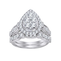 Thumbnail for LADIES RING 1 5/8 CT ROUND DIAMOND 14K WHITE GOLD