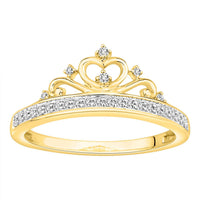 Thumbnail for LADIES ENHANCER WRAPS 1/6  CT ROUND DIAMOND 10K YELLOW GOLD