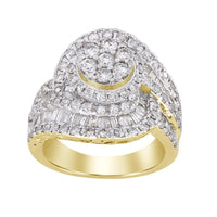 Thumbnail for LADIES RING 2 16 CT ROUND DIAMOND 10K YELLOW GOLD