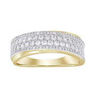 Thumbnail for LADIES BAND 5/8  CT ROUND DIAMOND 14K YELLOW GOLD