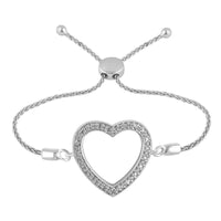 Thumbnail for LADIES BRACELET 1/10 CT ROUND DIAMOND SILVER