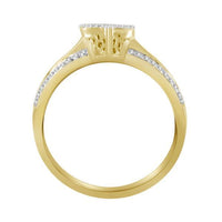 Thumbnail for LADIES RING 1/5 CT ROUND DIAMOND 10K YELLOW GOLD
