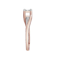 Thumbnail for LADIES RING 1/4 CT ROUND/PRINCESS DIAMOND 10K TT WHITE & ROSE GOLD