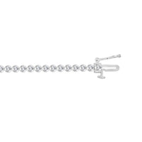 Thumbnail for LADIES BRACELET 1 CT ROUND DIAMOND 10K WHITE GOLD