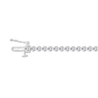 Thumbnail for LADIES BRACELET 2 CT ROUND DIAMOND 10K WHITE GOLD