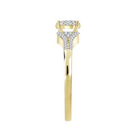 Thumbnail for LADIES BRIDAL RING SET 1/3 CT ROUND DIAMOND 10K YELLOW GOLD