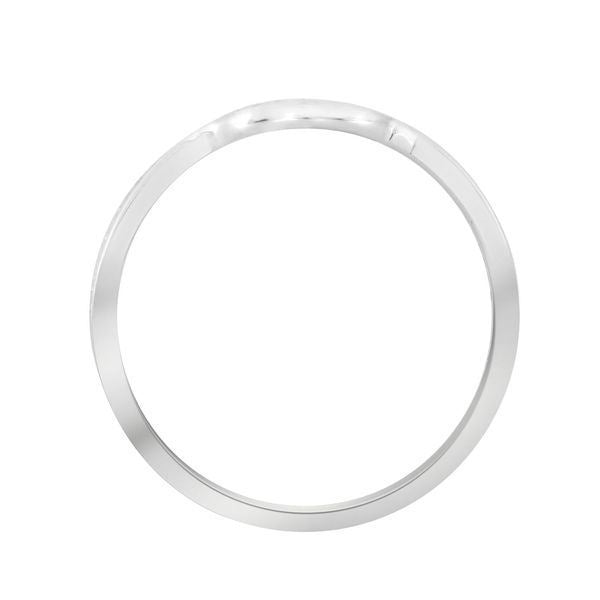 LADIES BRIDAL RING SET 1/4 CT ROUND DIAMOND 10K WHITE GOLD