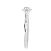 Thumbnail for LADIES BRIDAL RING SET 1/4 CT ROUND DIAMOND 10K WHITE GOLD
