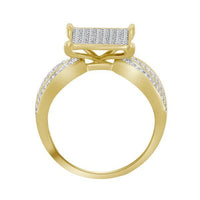 Thumbnail for LADIES RING 1/2 CT ROUND DIAMOND 10K YELLOW GOLD