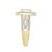 LADIES RING 1 CT ROUND/BAGUETTE DIAMOND 10K YELLOW GOLD