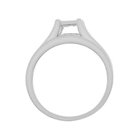Thumbnail for LADIES BRIDAL RING SET 1/2 CT ROUND/PRINCESS DIAMOND 10K WHITE GOLD